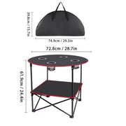 Portable Folding Camping Table | Lightweight Outdoor Picnic & Beach Side Table
