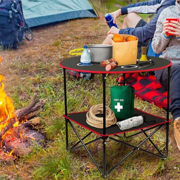 Portable Folding Camping Table | Lightweight Outdoor Picnic & Beach Side Table