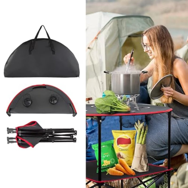 Portable Folding Camping Table | Lightweight Outdoor Picnic & Beach Side Table
