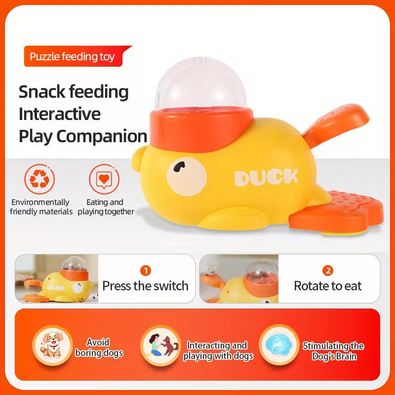 Dog Treat Interactive Dispensing Toy | Slow Feeder Puzzle Toy | IQ Training Toy for Puppies & Dogs