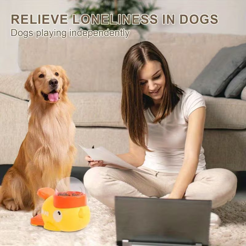 Dog Treat Interactive Dispensing Toy | Slow Feeder Puzzle Toy | IQ Training Toy for Puppies & Dogs