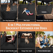 Dog Car Seat Cover | Waterproof Hammock Seat Protector for Cars, SUVs & Bakkies