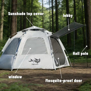 4 Person Pop Up Camping Tent