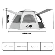 4 Person Pop Up Camping Tent